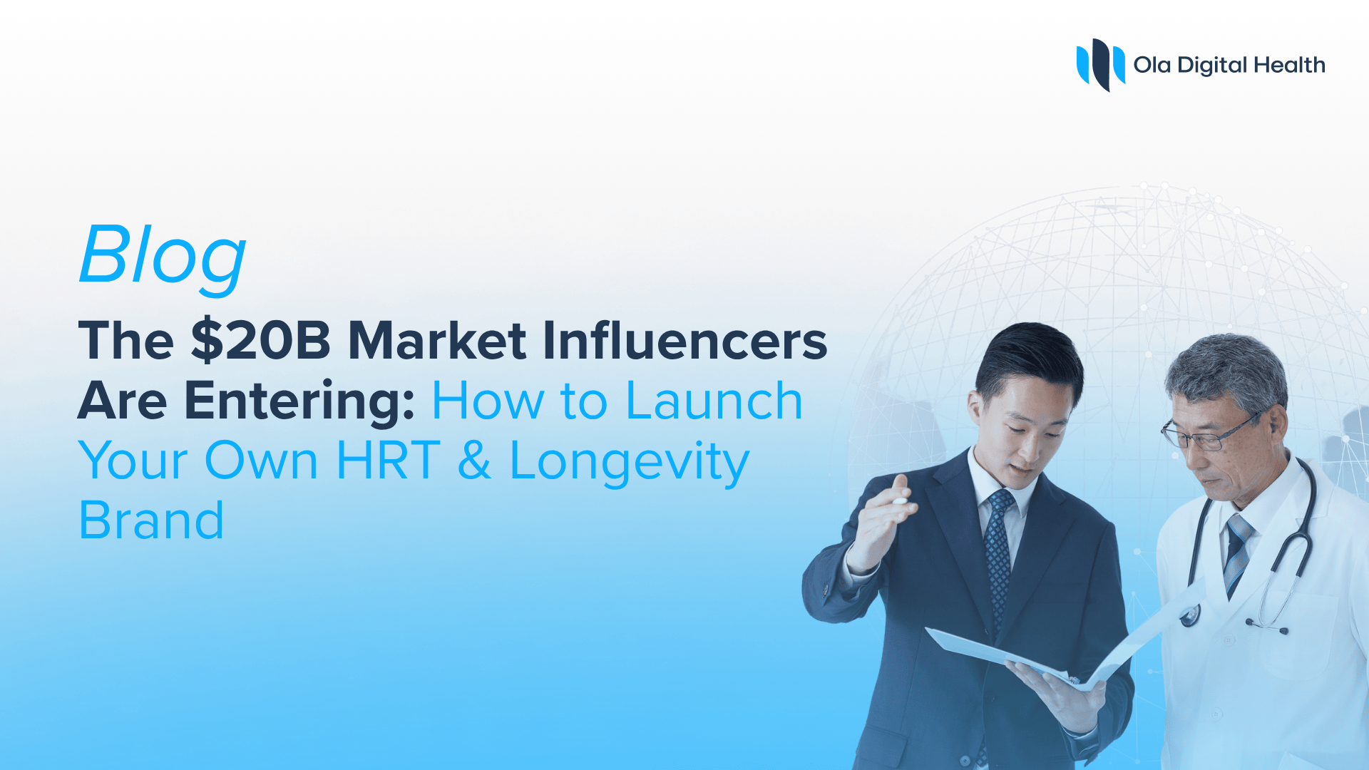The $20B Market Influencers Are Entering: How to Launch Your Own HRT & Longevity Brand