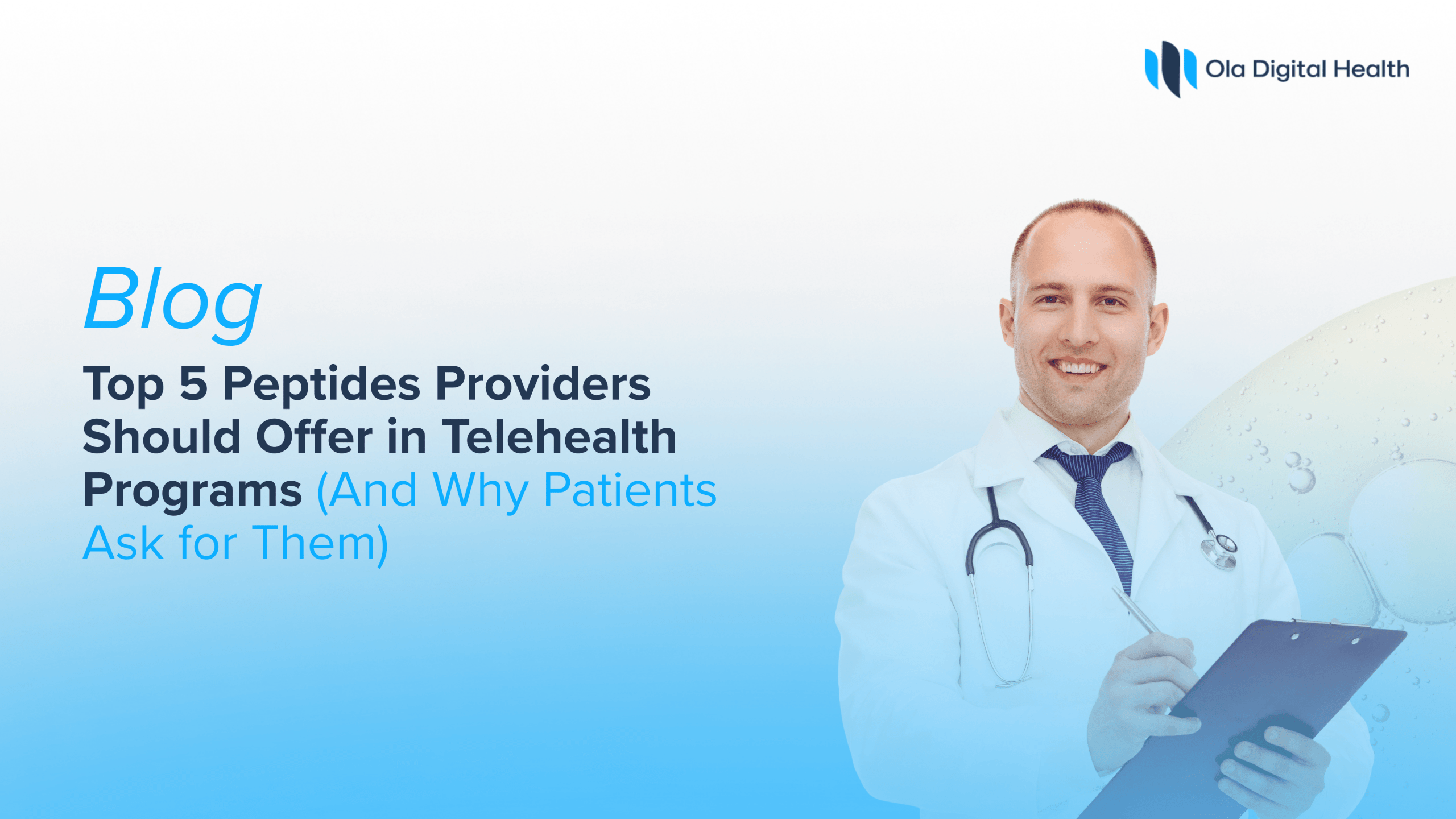 Top 5 Peptides Providers Should Offer in Telehealth Programs and Why Patients Ask for Them