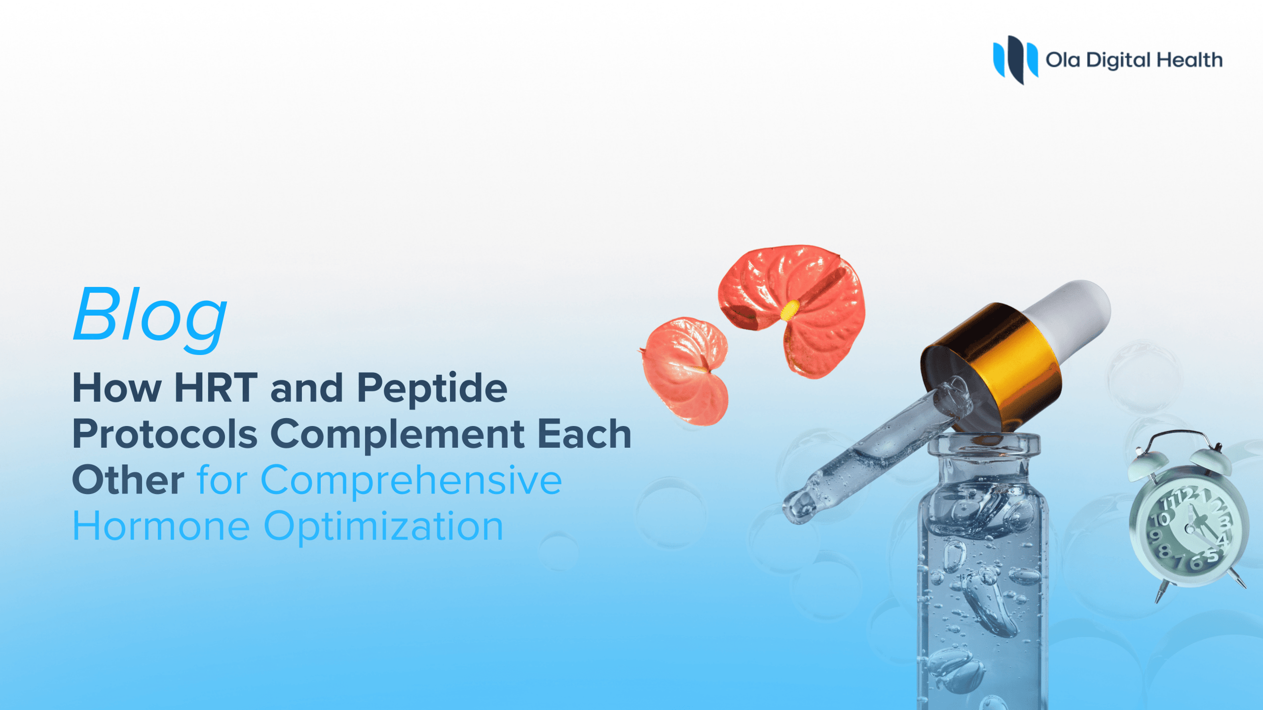 How HRT and Peptide Protocols Work Together for Better Hormone Optimization